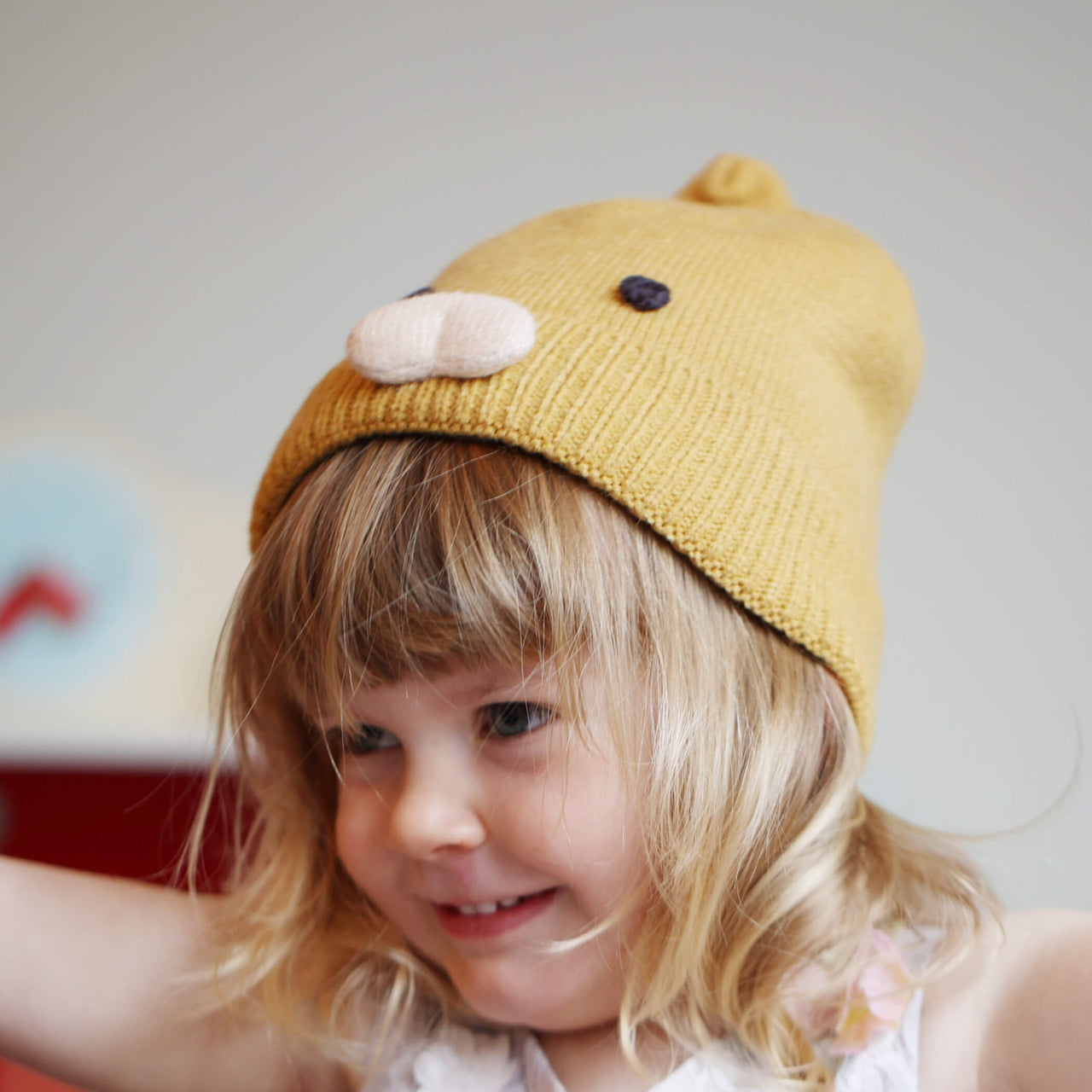 Baby Duck Knit Beanie Hat For Baby And Toddler