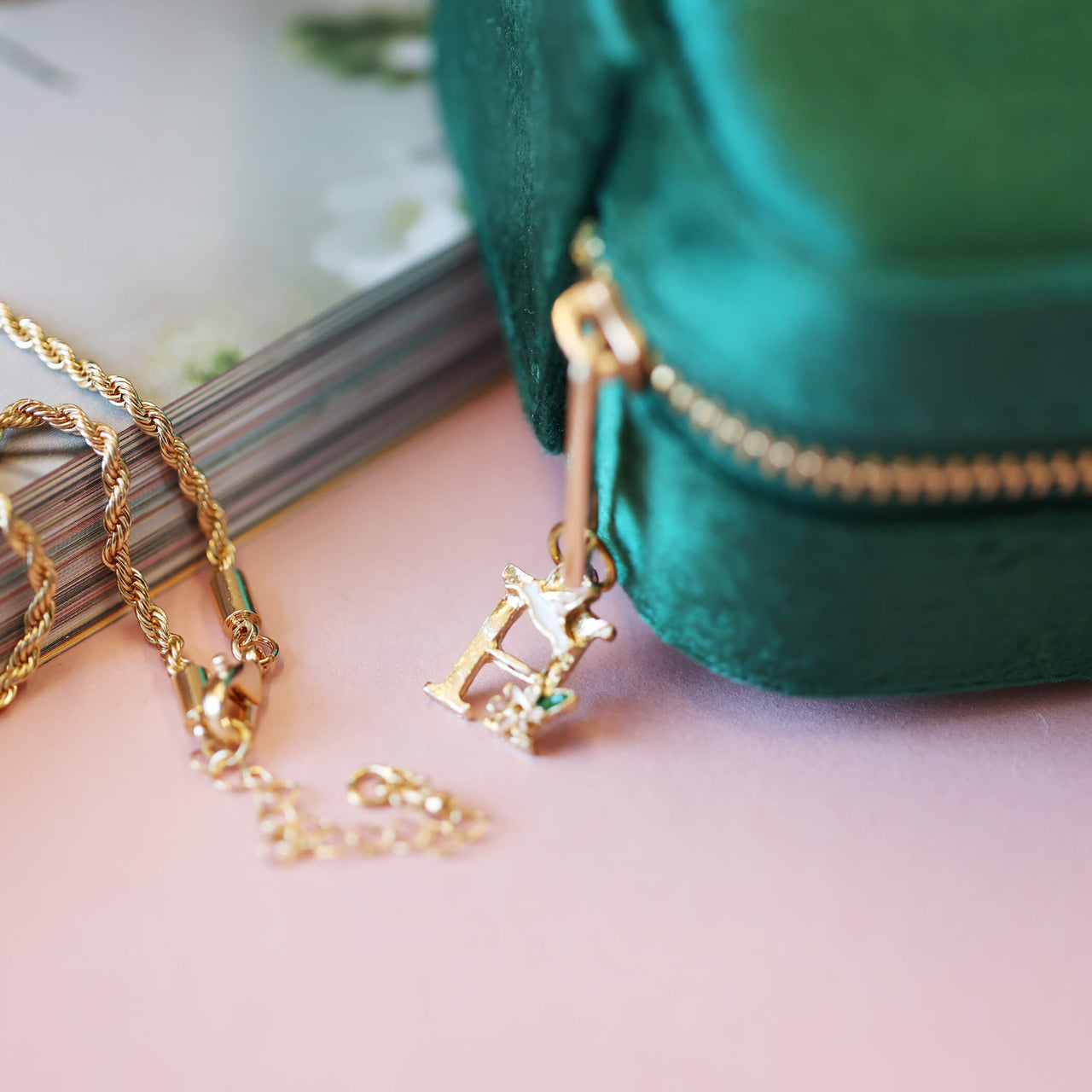 Milestone Birthday Birth Flower Jewellery Organiser