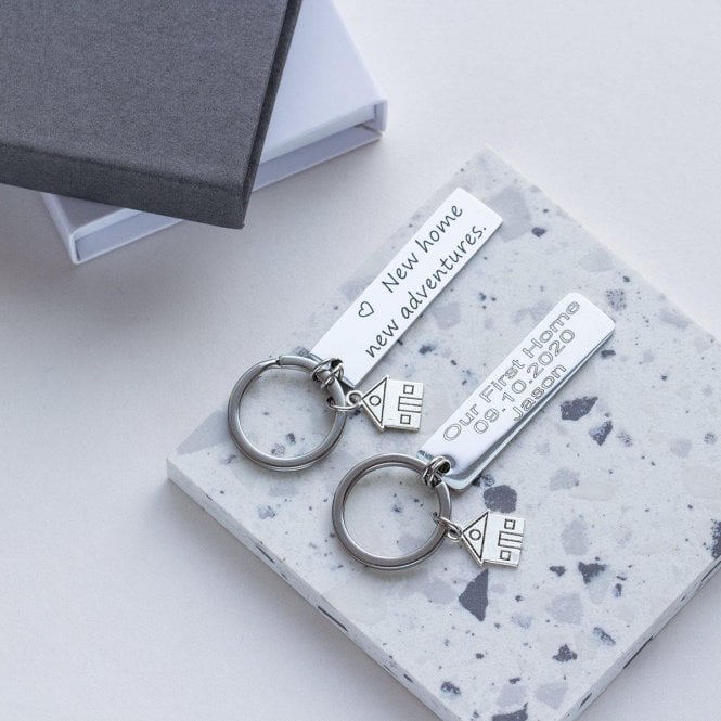 New Home New Adventure Photo Keyring