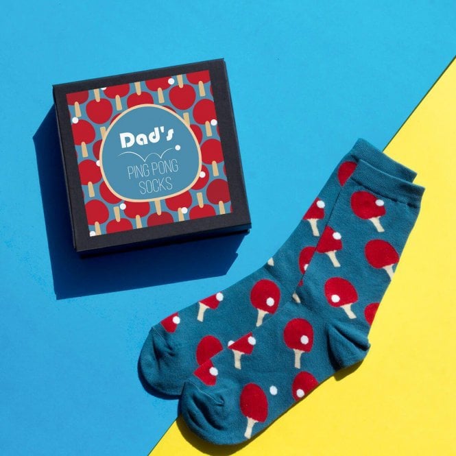Personalised Men's Ping Pong Socks In A Box