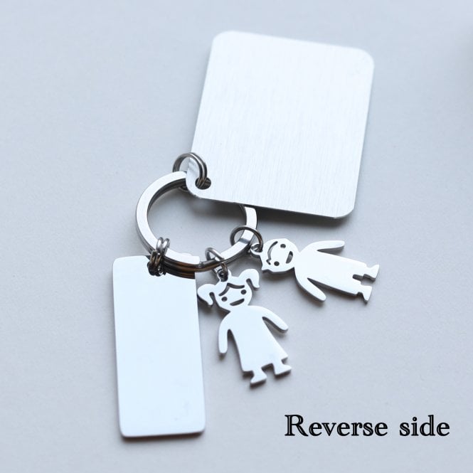 Love You To The Moon And Back Keyring