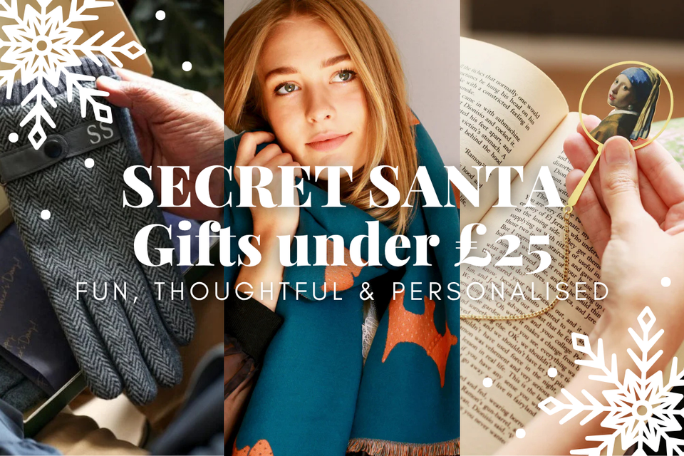 SECRET SANTA GIFTS UNDER £25: Fun, Thoughtful & Personalised