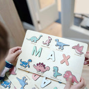 Roarsome Personalised Dinosaur Name Puzzle