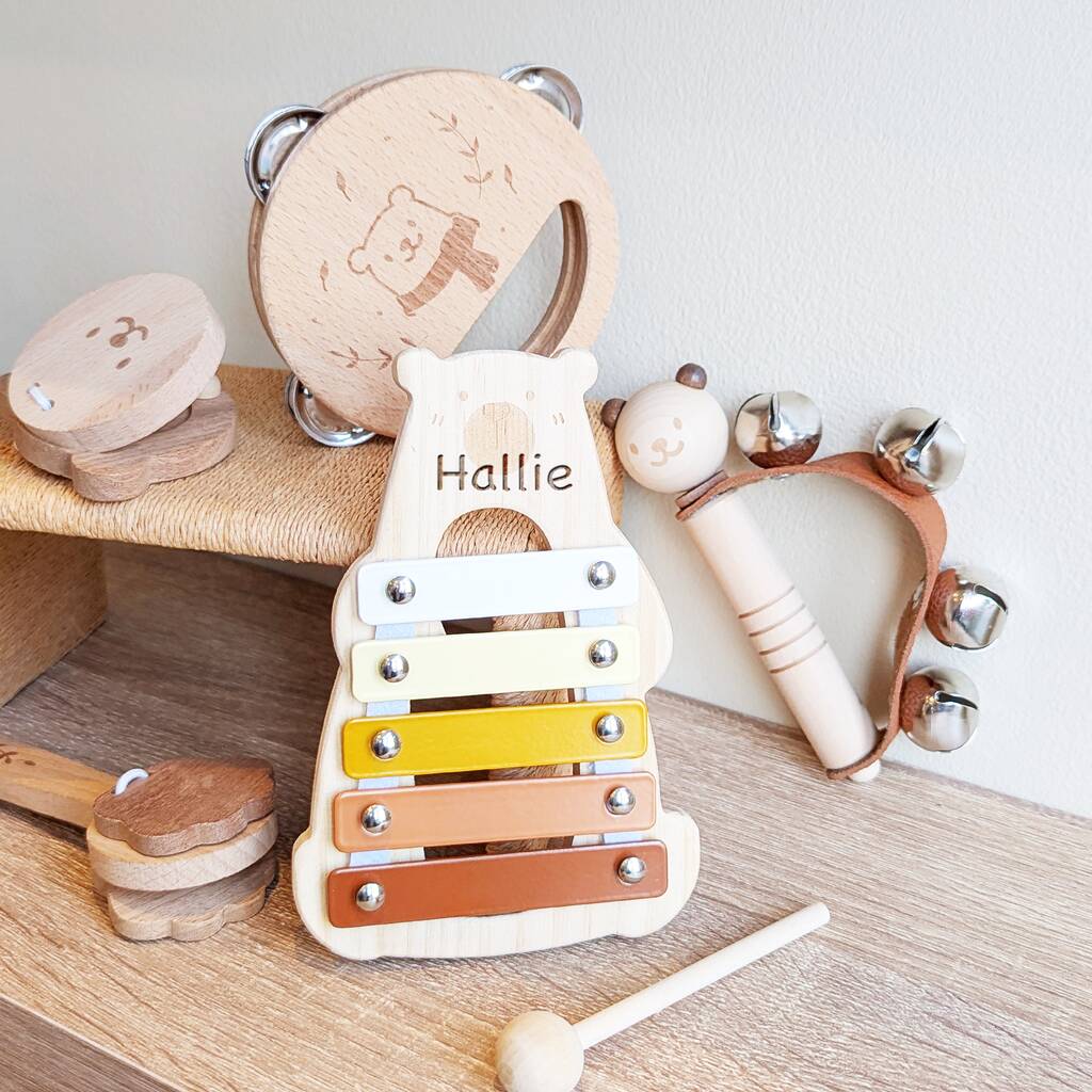 Personalised Bear Xylophone
