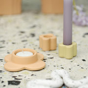 Ceramic Floral Shaped Tea Light Holder