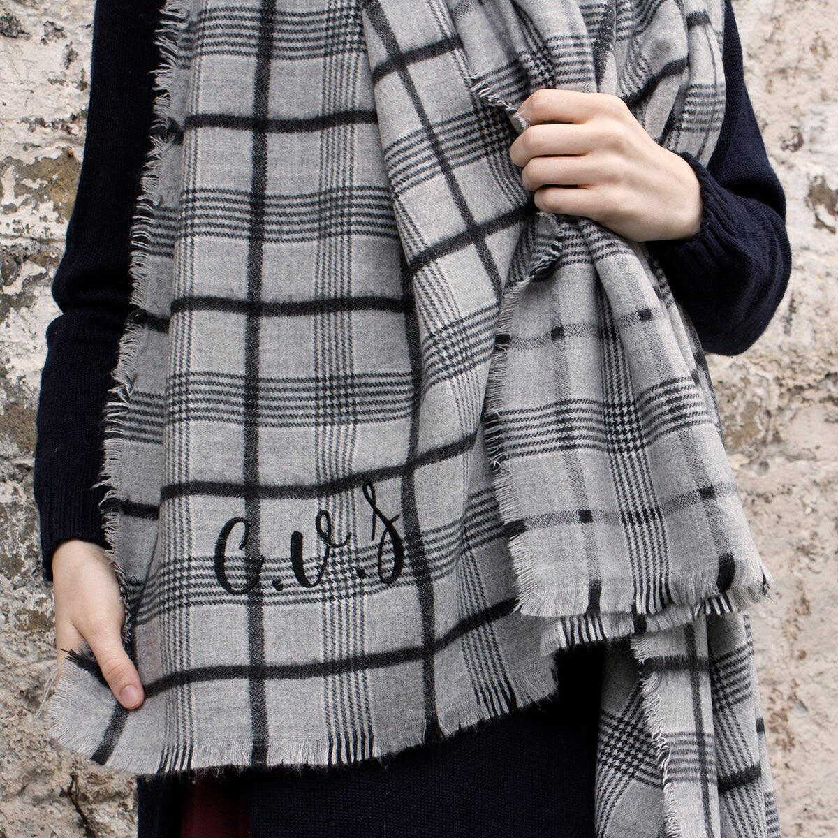 Personalised Twill Weave Scarf