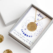 Constellation Zodiac CZ Necklace | Gift Boxed | Aries Taurus Gemini Cancer Leo Virgo Libra Scorpio Sagittarius Capricorn Aquarius Pisces