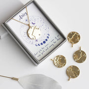 Constellation Zodiac CZ Necklace | Gift Boxed | Aries Taurus Gemini Cancer Leo Virgo Libra Scorpio Sagittarius Capricorn Aquarius Pisces