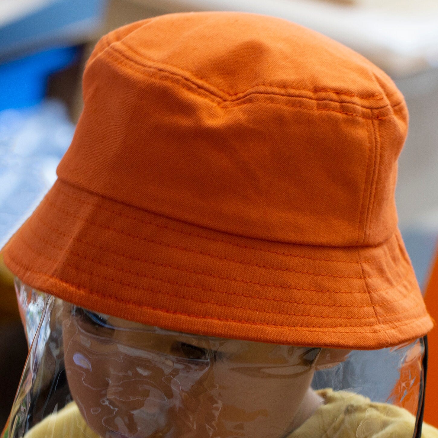 Kids Fisherman Hat With Soft Protective Face Visor