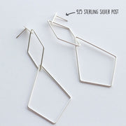 Max Diamond Interlink Earrings In A Gift Box