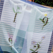 Eco Birth Flower Year Scarf