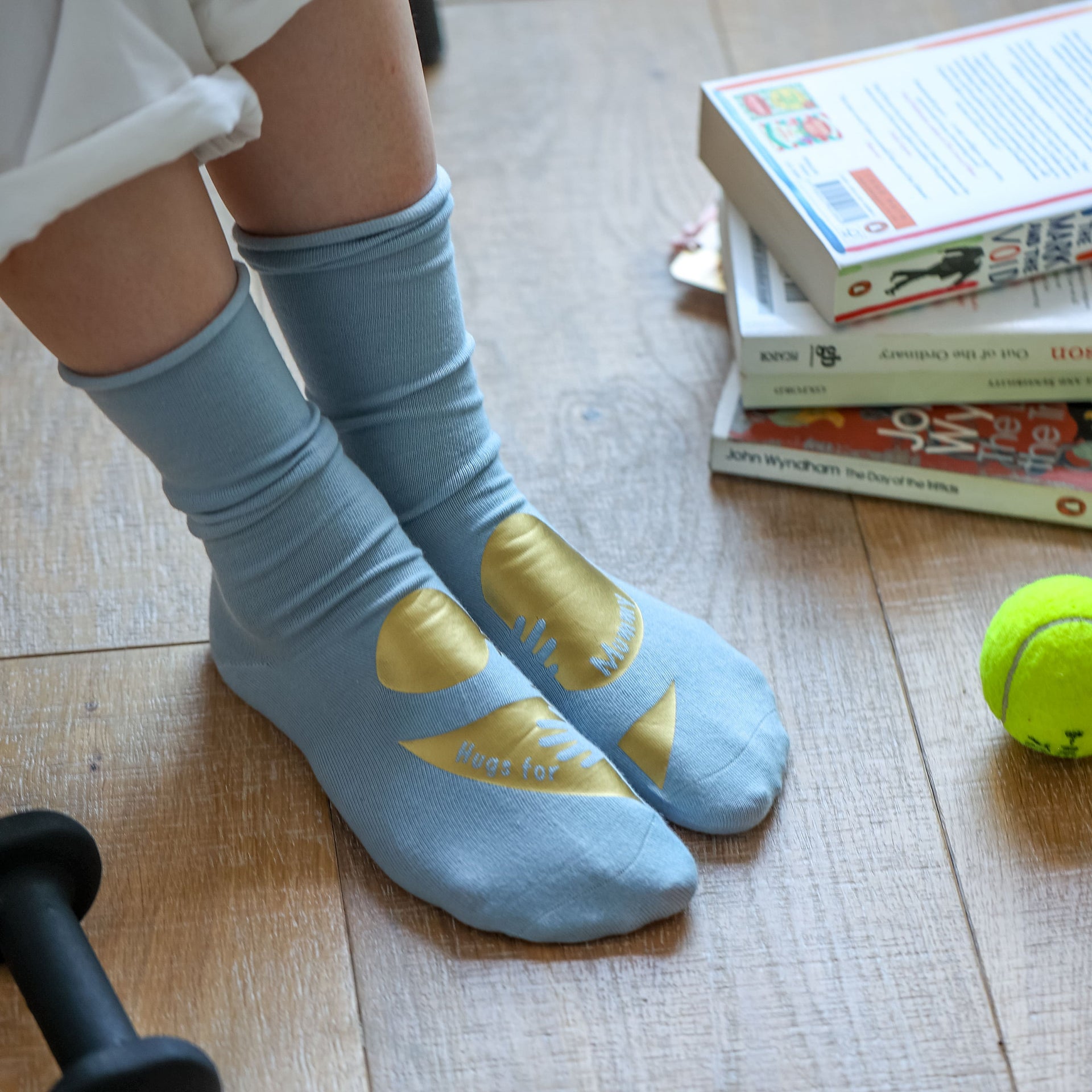 Hugs For You Personalised Multi Pack Cotton Socks