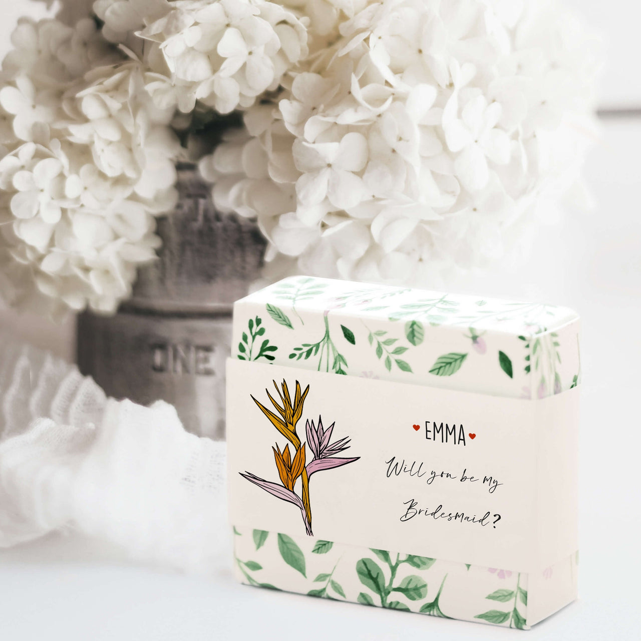 Bridesmaid Favour Handmade Soap | Wedding Favour for Bridal Party | Hen Do Gifts