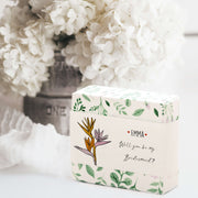 Bridesmaid Favour Handmade Soap | Wedding Favour for Bridal Party | Hen Do Gifts
