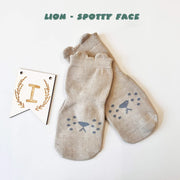 Cutesy Baby Animal Five Pairs Of Socks In A Box