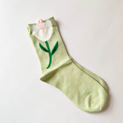Pick Your Favourite Tulip Flower Socks In A Box