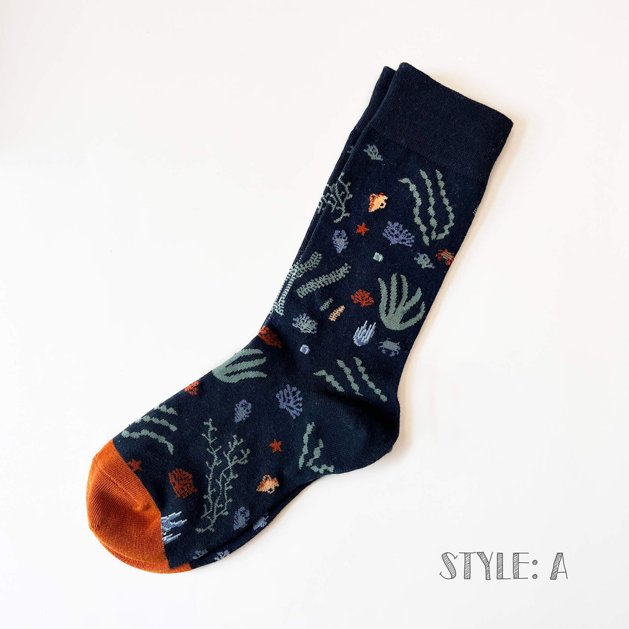 Fleur Cotton Socks In A Box | Floral Pattern Socks |