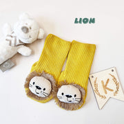 Cutesy Baby Animal Five Pairs Of Socks In A Box