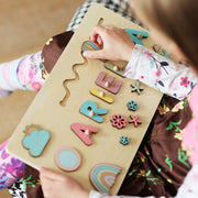 Personalised Wooden Name Puzzle – Pastel Play Edition - image 6