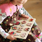 Personalised Wooden Name Puzzle – Woodland Friends Edition - image 4