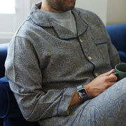 Personalised Men’s Heritage Jacquard Pyjama Set – Pure Cotton - image 1