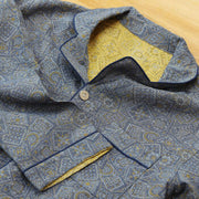 Personalised Men’s Heritage Jacquard Pyjama Set – Pure Cotton - image 5