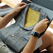 Personalised Men’s Heritage Jacquard Pyjama Set – Pure Cotton - image 7