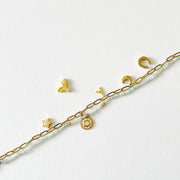 Delicate Charm Layered Bracelet – Gold And Amazonite - image 7