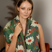 Sunflower Woven Scarf | Gift For Her | Friendship Gift Idea - image 8