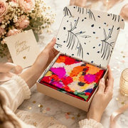 Abstract Colourful Poppy Scarf Gift For Women Birthday Gift For Friend - image 2