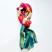 Abstract Colourful Poppy Scarf Gift For Women Birthday Gift For Friend - image 9