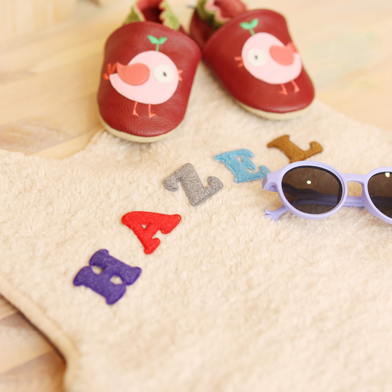 Personalised Baby And Toddler Sherpa Vest