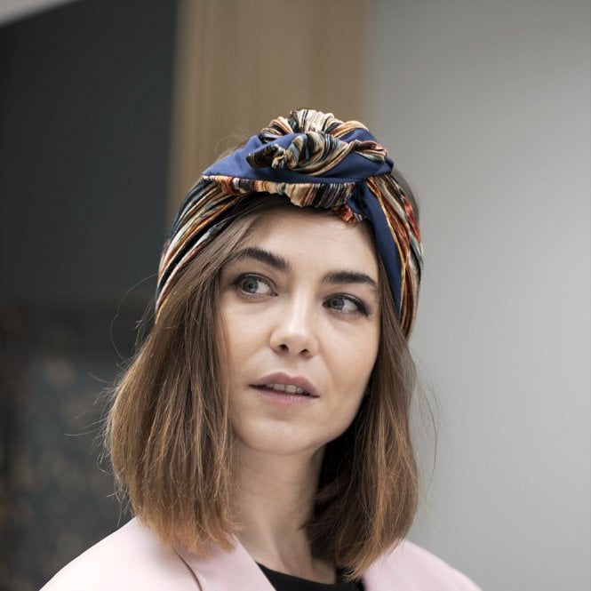 Boho Gathered Knot Headband