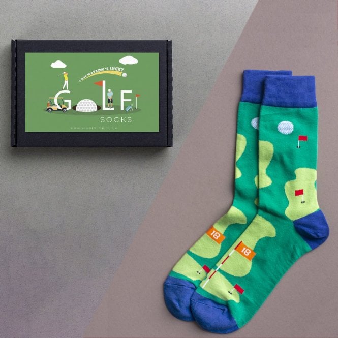 Personalised Men's Golf Socks In A Box