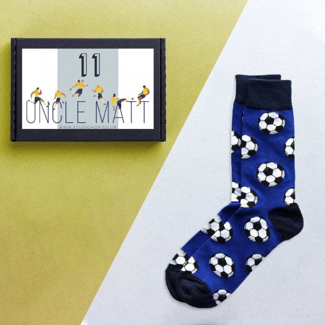 Personalised ' s Football Socks Box