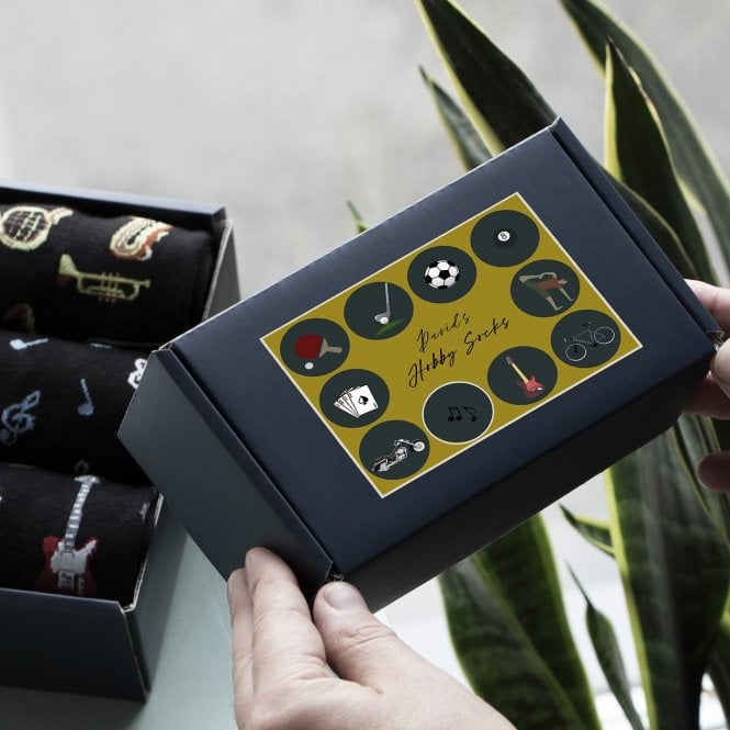 Personalised ' s Hobby Socks Box