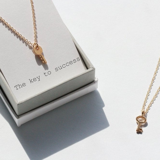 Key To Success Necklace Letterbox Gift