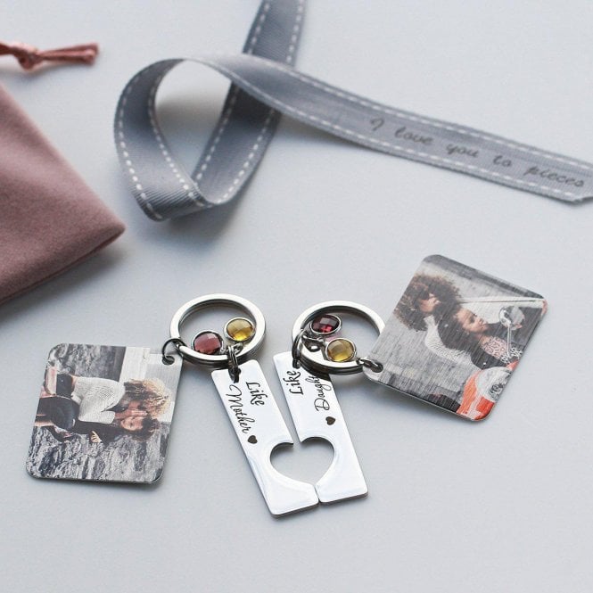Like Mother Like Daughter Photo Keyring Duo