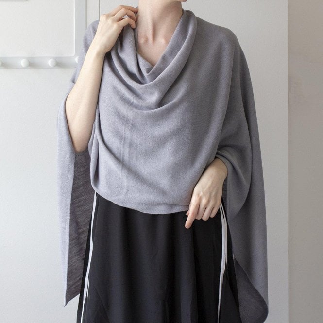 Personalised Minimalist Knit Poncho