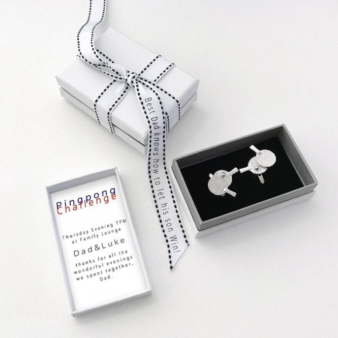 Playful Ping Pong Cufflinks