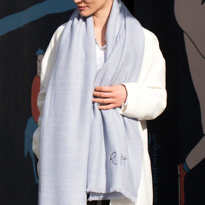 Personalised Trim Blanket Scarf