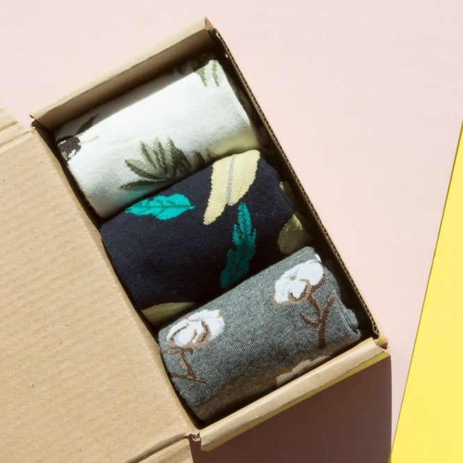 Personalised Cotton Sock Box