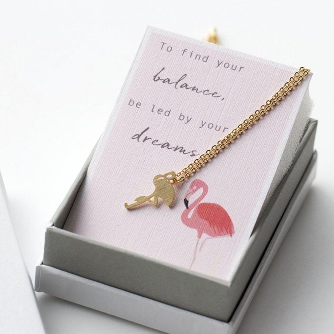 Flamboyant Flamingo Necklace