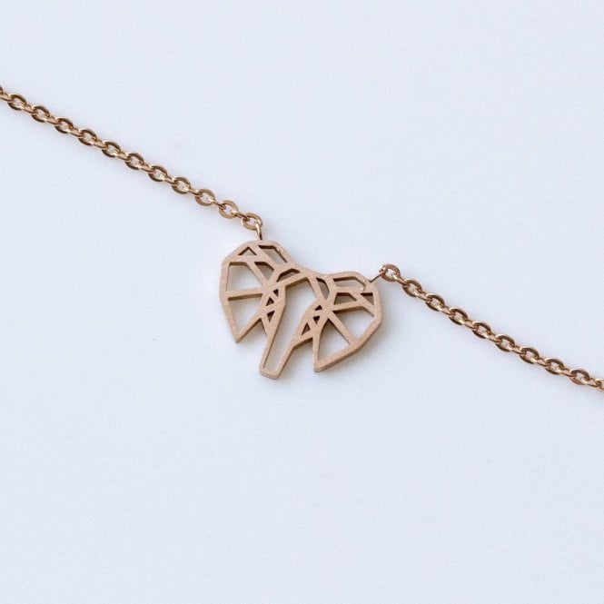 Geometric Elephant Necklace