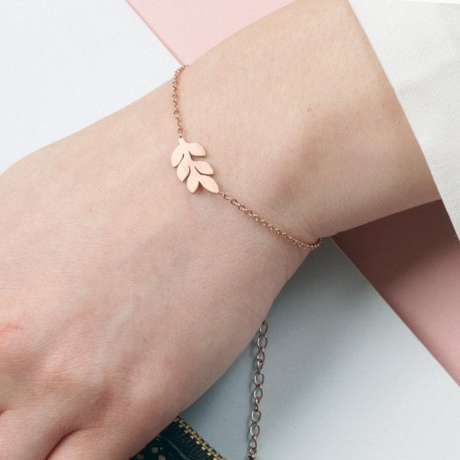 Delicate Olive Leaf Bracelet