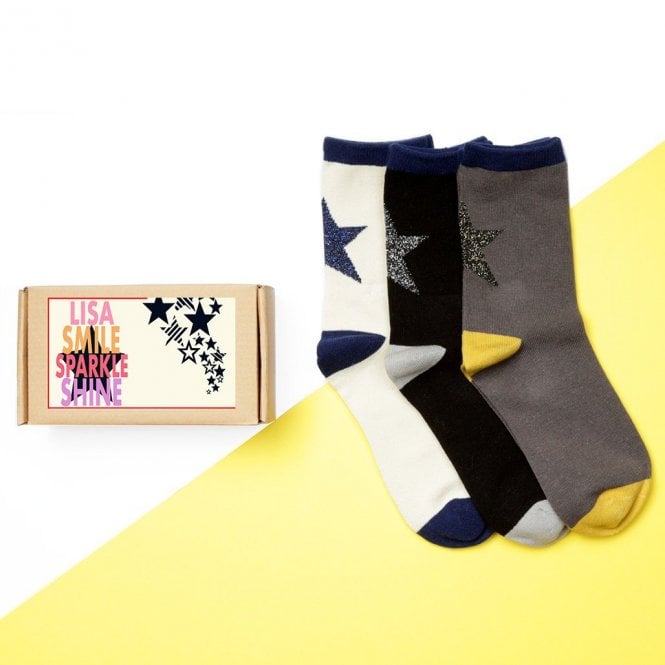 Personalised 'Shine Like A Star' Sock Box