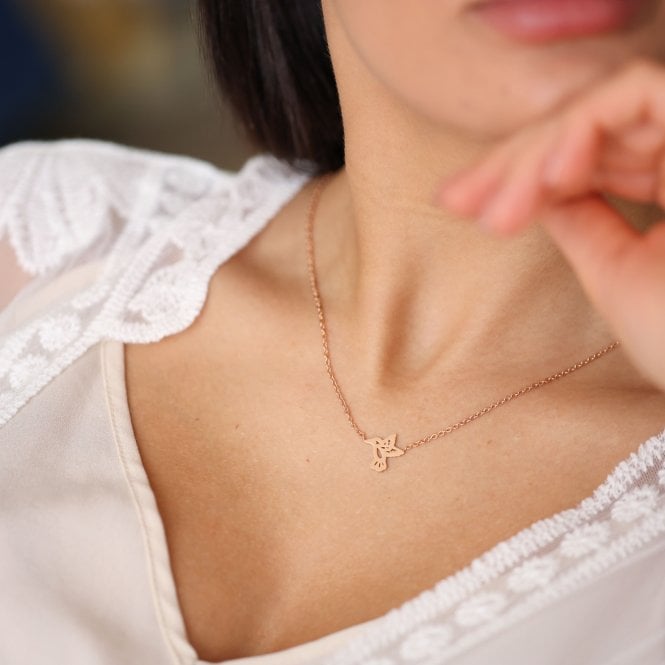 Tiny Hummingbird Necklace