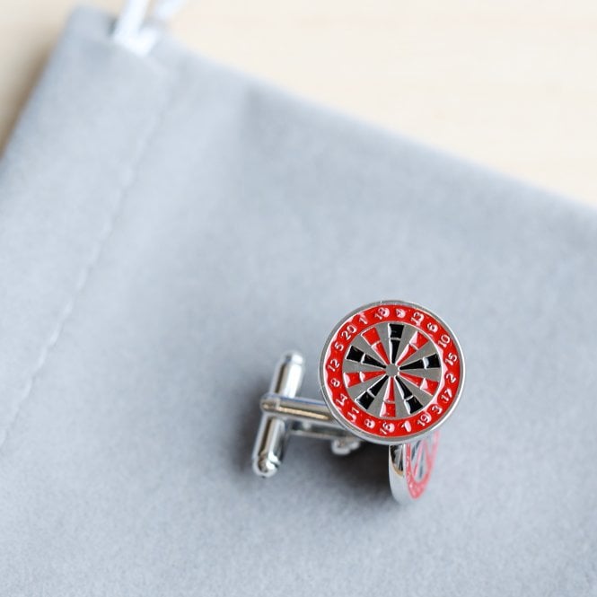Men's Dart Board Cufflinks