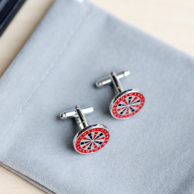 Men's Dart Board Cufflinks