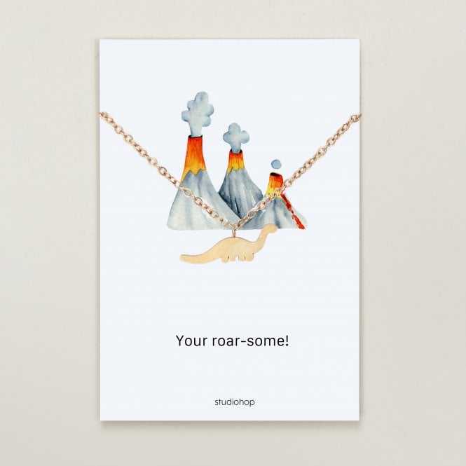 Delightful Dinosaur Necklace